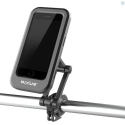 Support Téléphone Vélo Étanche Rixus RXHM52 - Rotation 360°