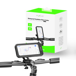 Support Téléphone Vélo Étanche Rixus RXHM52 - Rotation 360°