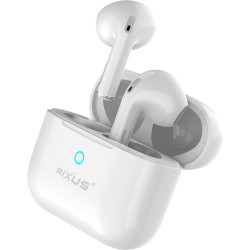 Rixus - Écouteurs HiFi Sound - Casque sans fil - RXBT82A Blanc