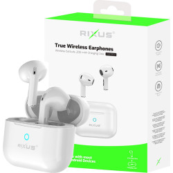 Rixus - Écouteurs HiFi Sound - Casque sans fil - RXBT82A Blanc