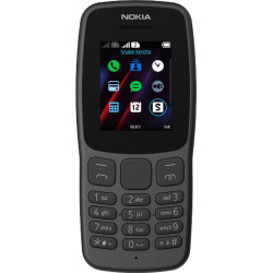 Nokia 106 Dual-Sim Gris