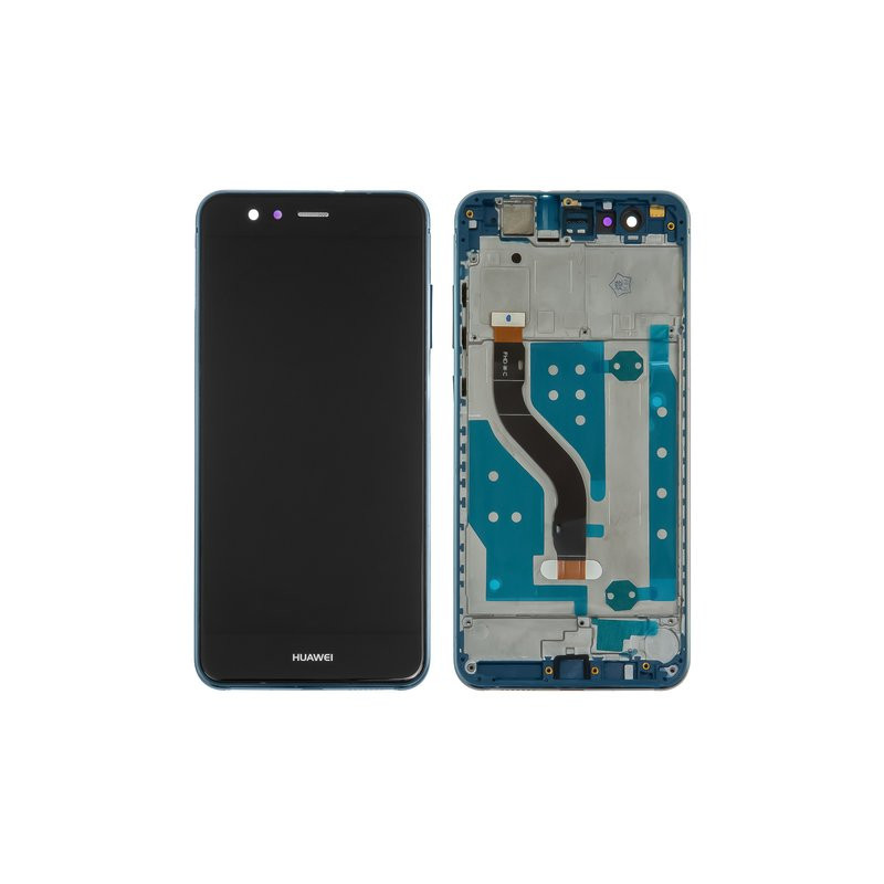 Écran Complet LCD + Vitre Tactile + Chassis Huawei P10 Lite WAS-LX1A - Noir