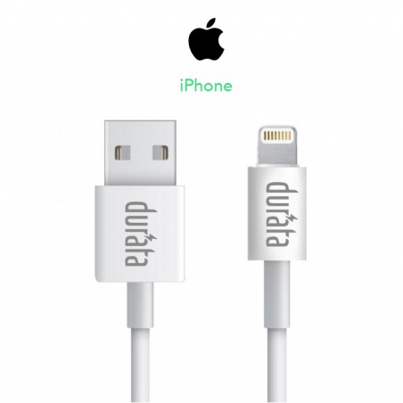 Durata Cable Chargeur 1M Lightning iPhone