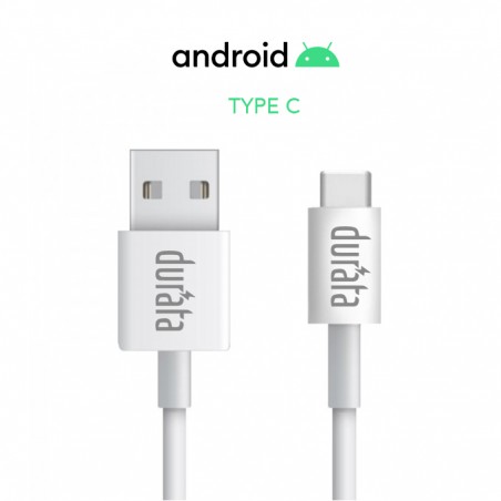 Durata Cable Chargeur 1M USB-C Android